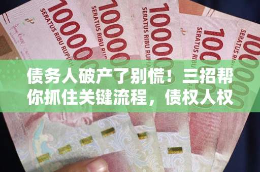 北京债务人破产了别慌！三招帮你抓住关键流程，债权人权益不再缩水