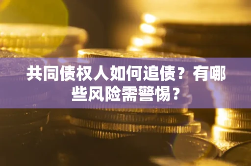 北京共同债权人如何追债？有哪些风险需警惕？